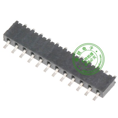 SAMTEC 排母连接器 间距2.0 12P母座mms-112-02-tm-tr 侧面接触