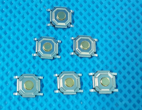 轻触开关 铜头塑头 按键开关贴片进口弹片