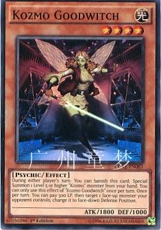 广州童梦正版英文游戏王散卡星兹善魔女SR/GSR 现货