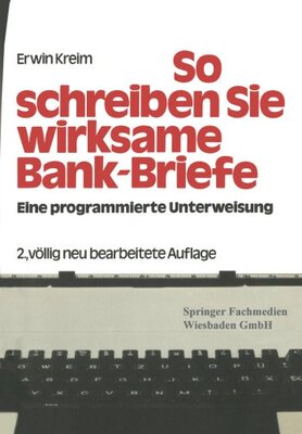 【预售】So Schreiben Sie Wirksame Bankbriefe