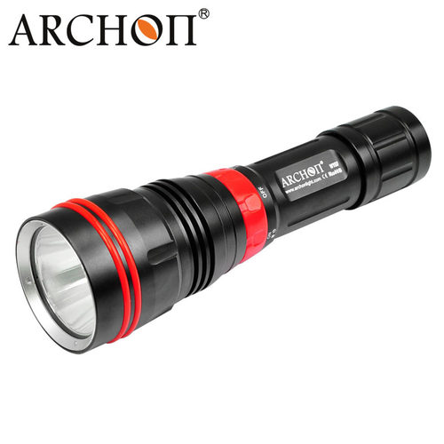 ARCHON奥瞳DY01潜水手电筒暖白光强光远射磁控26650潜水手电筒
