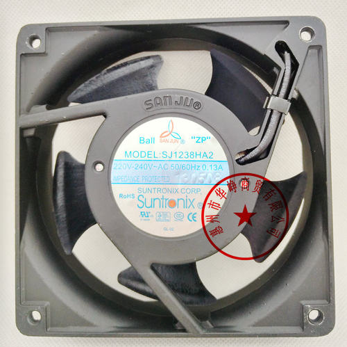 全新三巨SJ1238HA2BAL/T 12038 220V轴流风机滚珠风扇12CM HZDO