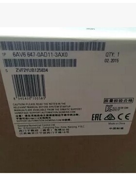 西门子全新6AV6 647 6AV6647-0AK11-3AX0 KTP400 触摸屏