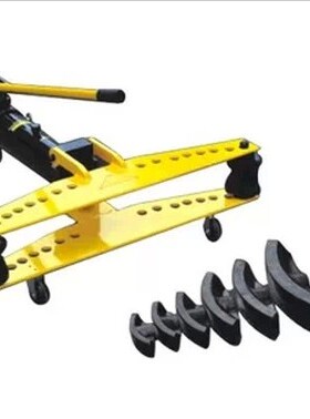 SWG-1手动液压弯管机 整体弯管器不锈钢1寸镀锌管工具13-34mm正品