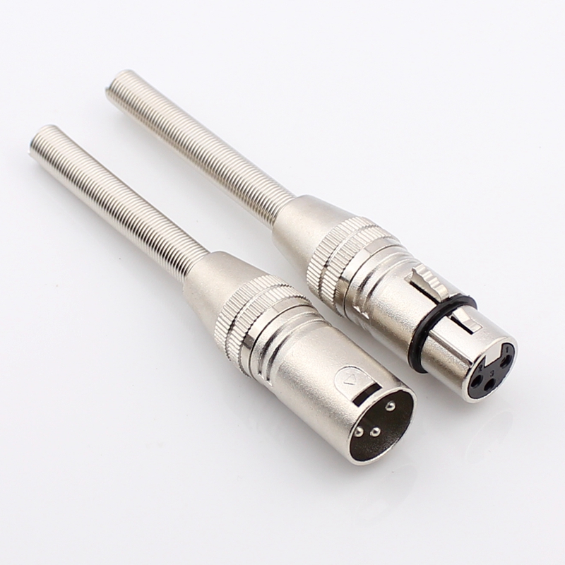 长尾三芯卡农公母一套