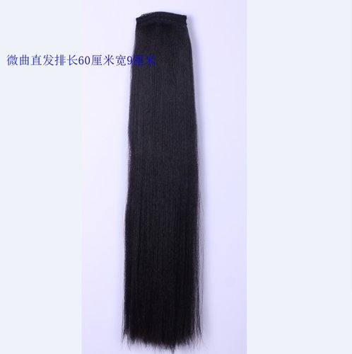 古风发披蕾丝发片古装高温丝发排