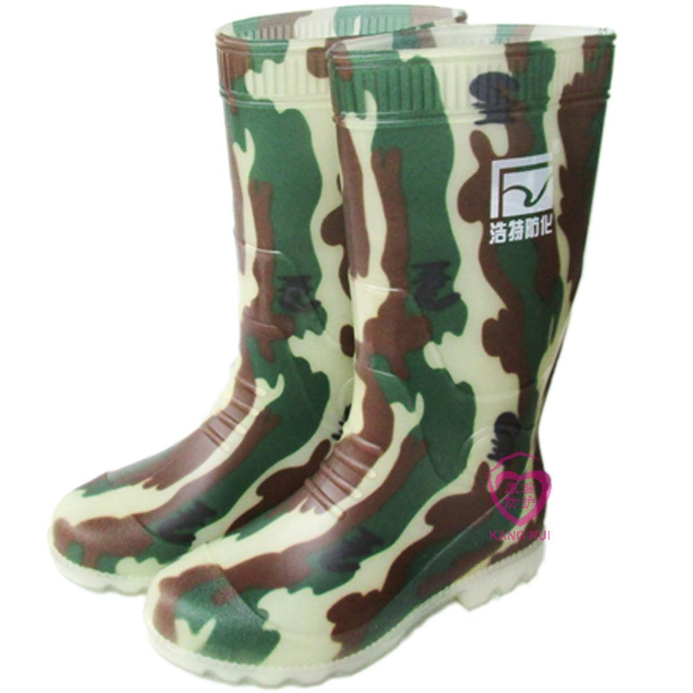 浩特陇上行金子湖迷彩靴雨鞋雨靴