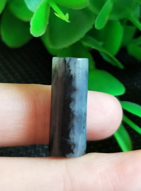 桶珠项链挂坠新疆和田玉籽料