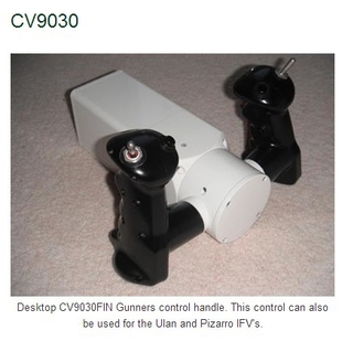 飞机哥外设摇杆芬兰制式 钢铁猛兽专用 1仿真 CV9030坦克操纵