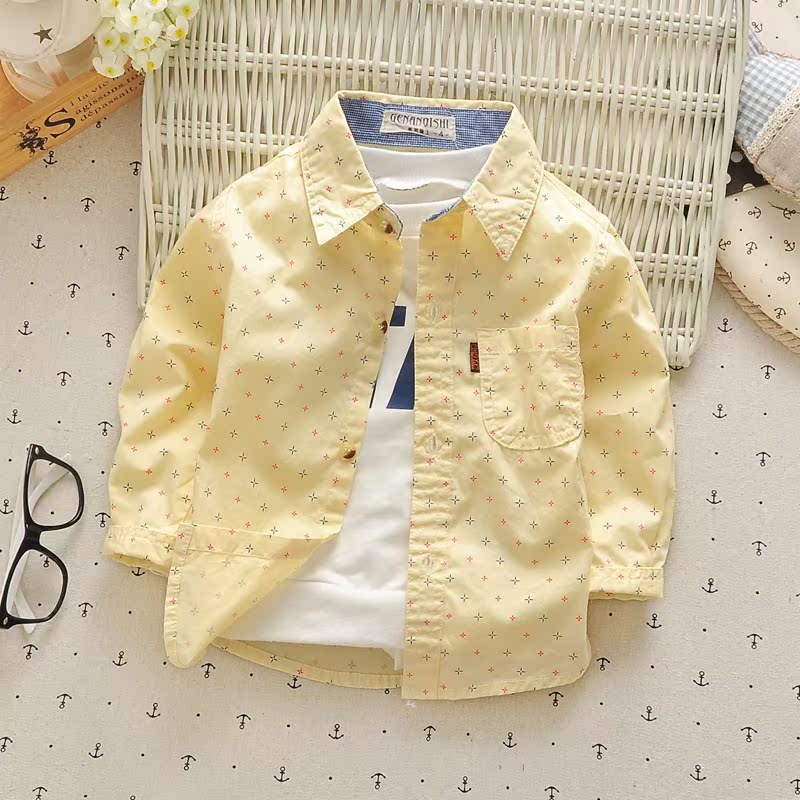 Chemise garcon à manche longue - Ref 2073498 Image 4