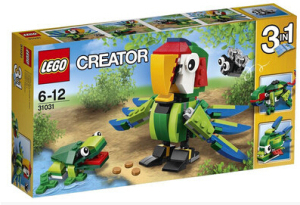 2015新款儿童益智 LEGO乐高 31031 创意百变系列 雨林动物 3合1