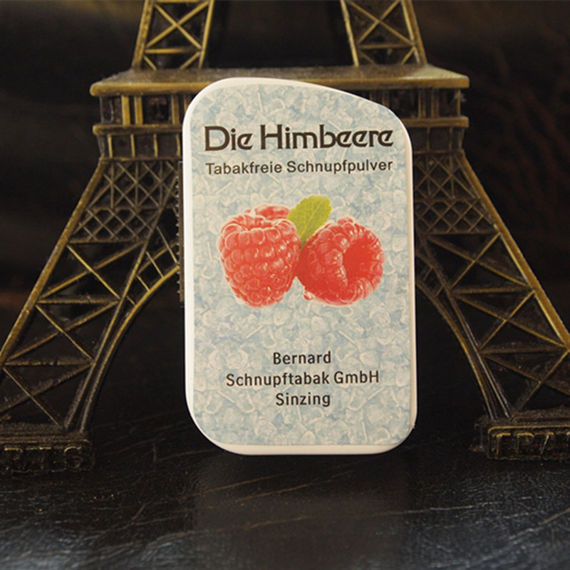 小六鼻烟 德国伯纳德伯拿 覆盆子味白鼻烟水果味薄荷清凉