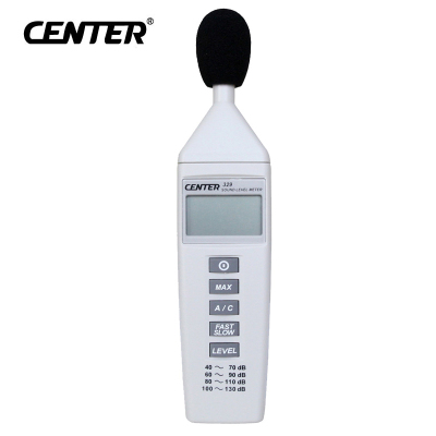 台湾群特CENTER-329分贝仪声级计噪音计高精度噪声测试仪