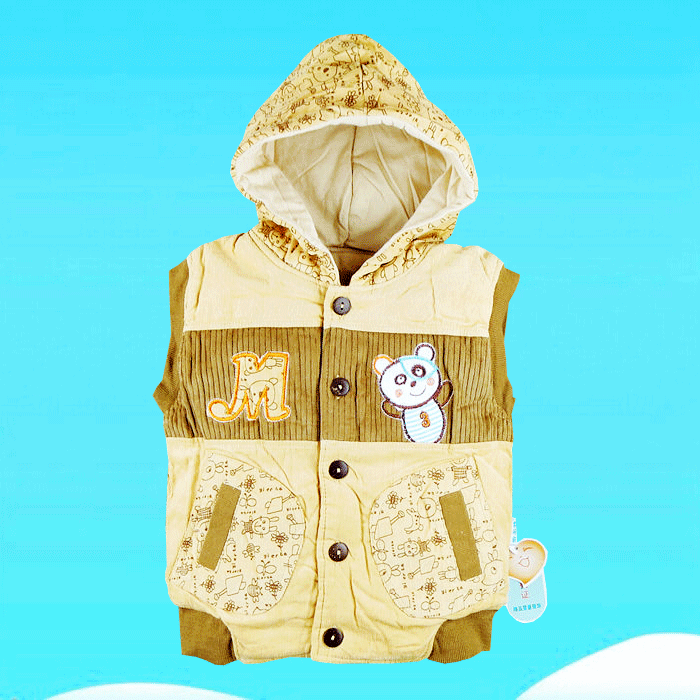 Gilet garcon en velours côtelé - Ref 2067867 Image 1