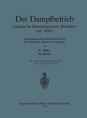 【预订】Der Dampfbetrieb: Leitfaden Fur Betr...