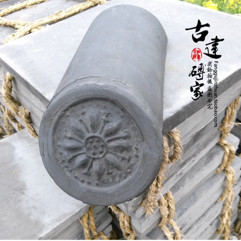 仿古筒瓦 寺庙盖瓦 牌楼门楼凉亭筒瓦 园林古建筒瓦 中式屋面瓦