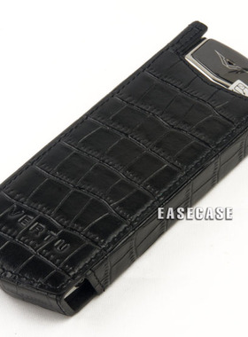 A1款EASECASE定制VERTU威图总裁签名版Signature S皮套手机套黑色