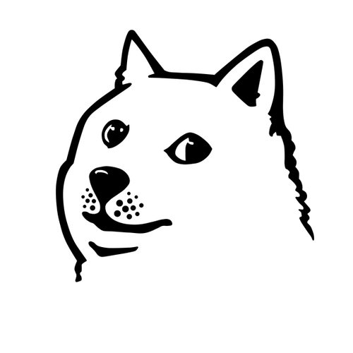 绮丽屋日本动漫周边神烦狗Doge精神污染墙贴电脑贴车贴满百包邮