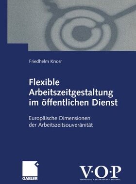 【预售】Flexible Arbeitszeitgestaltung Im Offentlichen...
