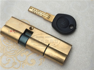 步阳正 步阳标配双排弹子锁芯 步阳防盗门锁芯 AB量子锁芯