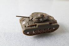 环球 Matchbox 火柴盒 PK78 1/76 美军 M24 霞飞 轻型坦克