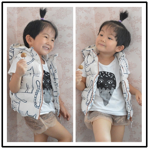 Gilet enfant en Toile de coton - Ref 2069977 Image 1