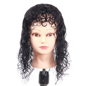 枝生蝶假发女长卷发片刘海头顶遮白发补发片真发隐形无痕假发片