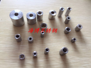 不銹鋼圓螺帽圓柱加長加高加厚螺母高壓螺絲帽小立柱M5M6M8M10M16