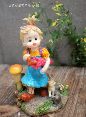 北欧风格美式古董洋娃娃结婚礼品