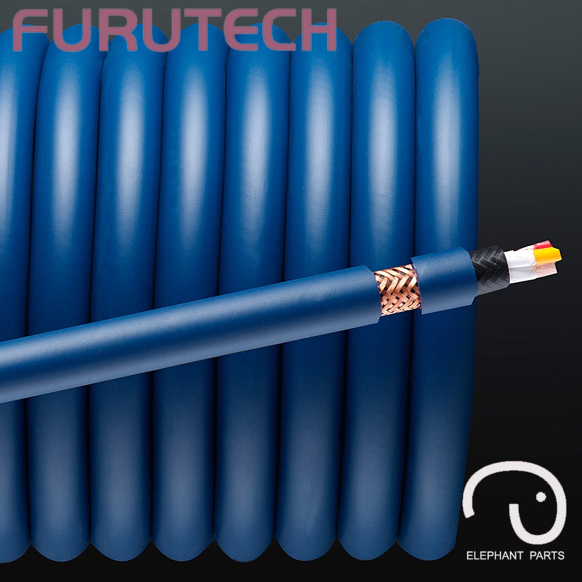 古河经典单晶铜电源线