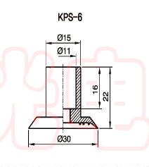 韩国VTEC VMECA全新原装真空吸盘KPS-6白色硅胶 直径30mm
