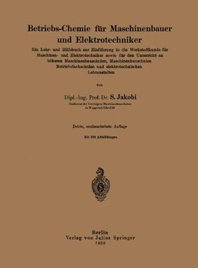【预订】Betriebs-Chemie Fur Maschinenbauer U...
