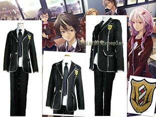 COSPLAY动漫罪恶王冠 樱满集天王州高校男生制服免邮定制