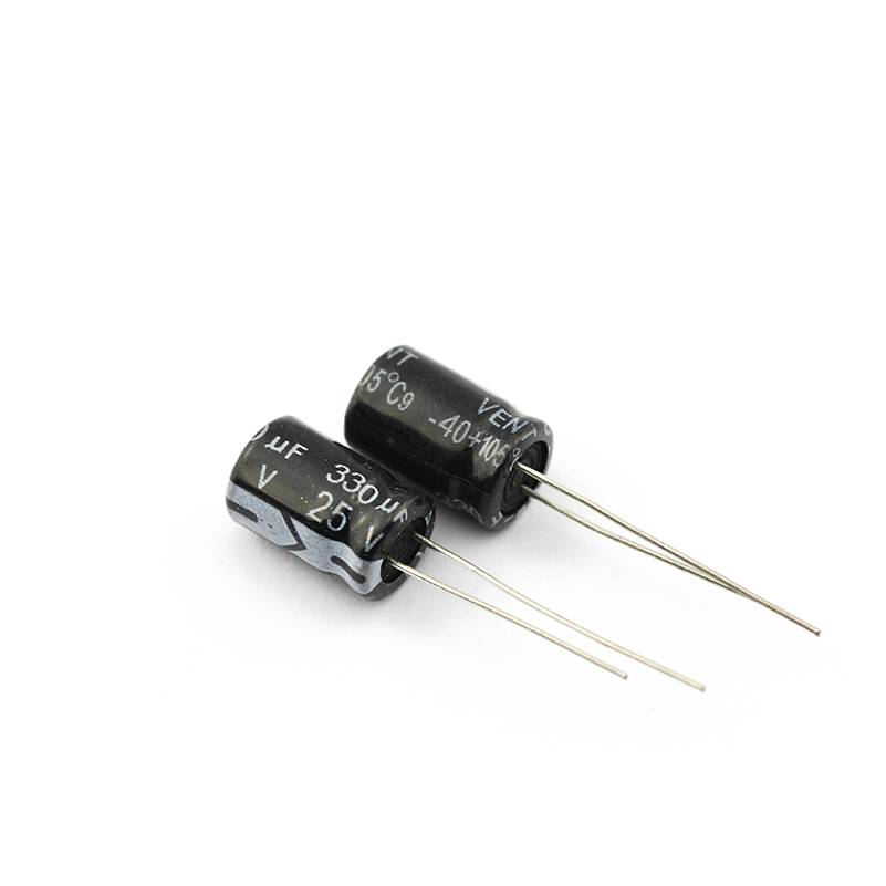 可配單 優質電解電容 25V/330UF 體積8*12MM或14(1.6元20只)
