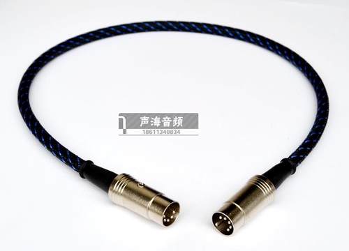 适用于漫步者A100 s2000mkii s1000ma s2000v2五芯主副音箱连接线