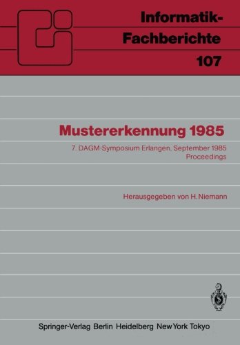 【预订】Mustererkennung 1985: 7. Dagm-Sympos...