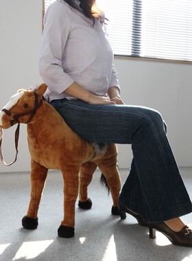 ZOO动物毛绒座椅 室内装饰玩偶