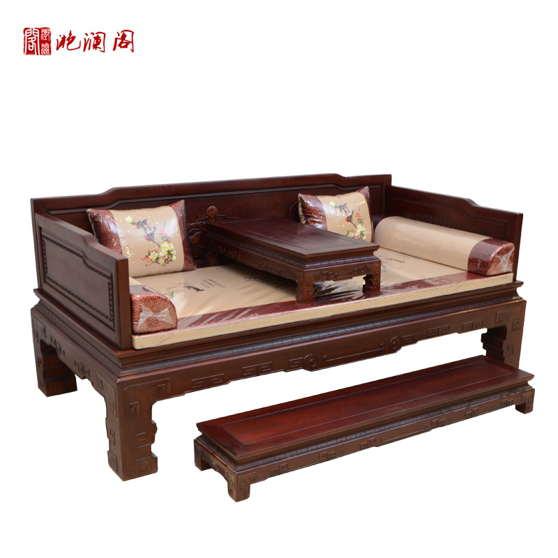非洲酸枝木古典羅漢床 實木羅漢榻 紅木睡榻 中式實木仿古羅漢床在類目 住宅傢俱, 牀類, 羅漢牀中 - 來自Buy2taobao.com提供專業的淘寶代購服務