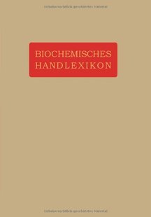 VIII. Handlexikon Biochemisches Ban... 预订