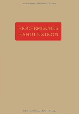 【预订】Biochemisches Handlexikon: VIII. Ban...