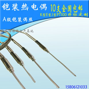 温度传感器 进口K型铠装 探针针形热电偶 热电偶WRNK 可订做 191
