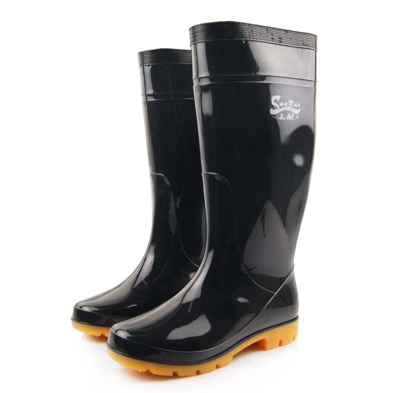 Chaussures - bottes caoutchouc homme pour printemps - semelle tendon - Ref 960425 Image 3