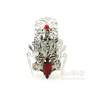 BJD娃娃sd人偶头饰发饰红钻头冠皇冠6分4分3分男女娃古装通用