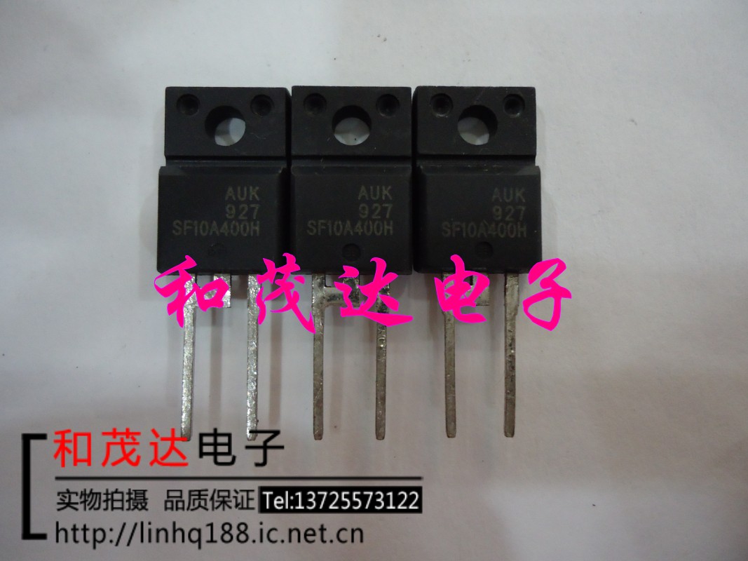 SF10A400H TO-220F-2 AUK液晶管  快恢复二极管 400V10A 可直拍