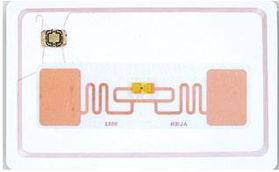 UHF+HF复合卡，双频卡，电子标签，双芯片卡，多芯片卡，一卡两用