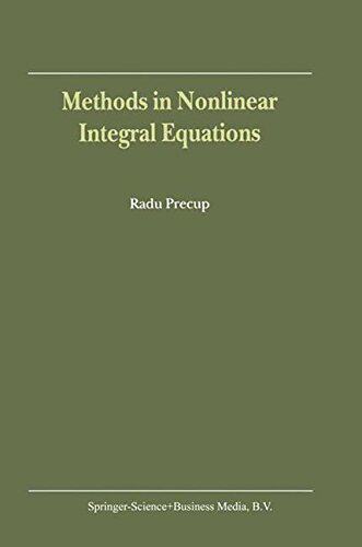 【预订】Methods in Nonlinear Integral Equations