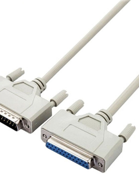 并口延长线25针对孔 公对母连接LPT打印机数据线1.5米3米5米10米