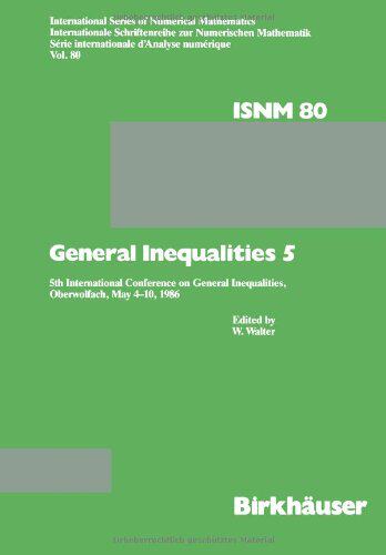【预售】General Inequalities 5: 5th International Conf...