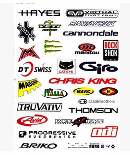 Autocollant pour vélo - Ref 2280532 Image 1