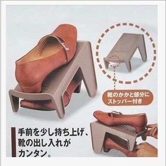 日本双层鞋子收纳置物架